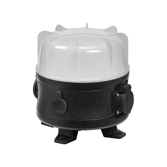 Promozione Esclusiva Faro da cantiere a LED OSRAM VALUE 360°, nero, presa IP54