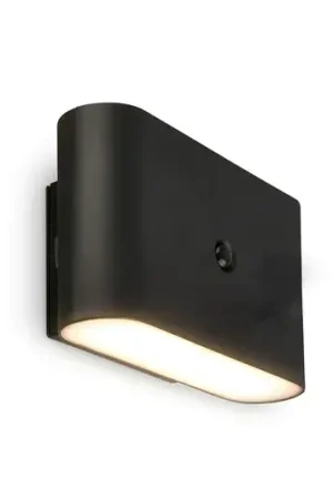 Applique a LED a batteria Chat, nero, 16 cm, plastica, sensore Promozione