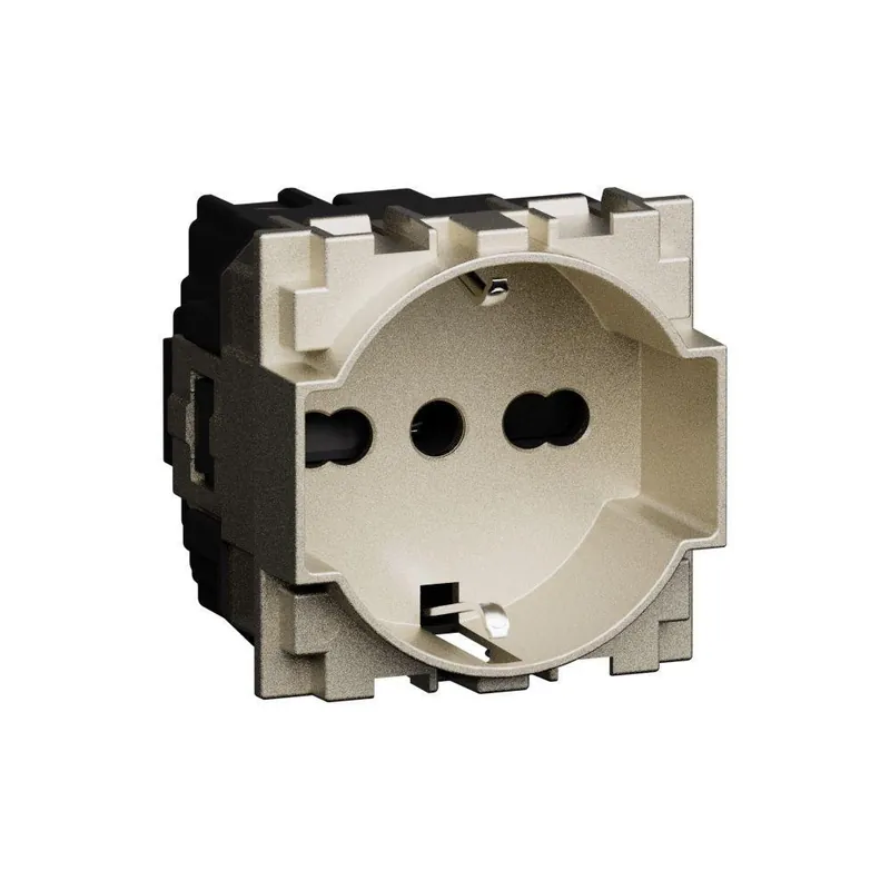 Subito Disponibile Presa bipasso schuko 16A 2 moduli Bticino KC4140A16