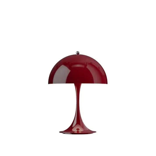 Scelto Dai Clienti Louis Poulsen Lampada a batteria Panthella PORTABLE 250 rosso bordeaux