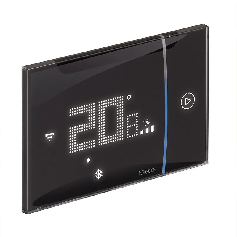 Compra Online Termostato WiFi incasso nero 3 moduli Bticino XG8003