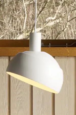 A Buon Prezzo Louis Poulsen Lampada a sospensione FJ Elements, bianca, Ø 25 cm, E27
