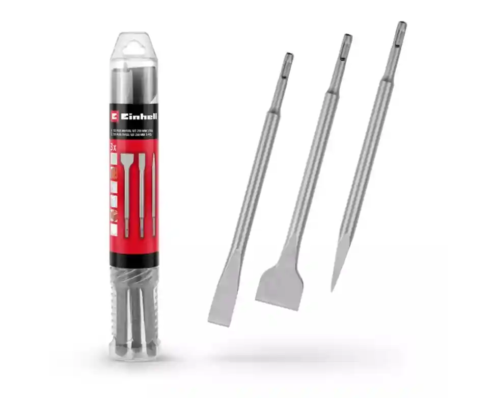 Set scalpelli SDS Plus 250 mm Einhell - 49247200 Consegna Rapida