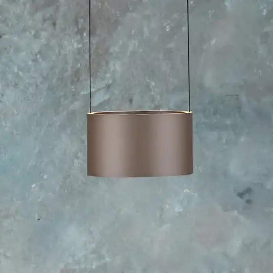 Lampada LED a sospensione PURE Clipse, color bronzo, Ø 20 cm, CCT, a 2 luci Offerta Limitata