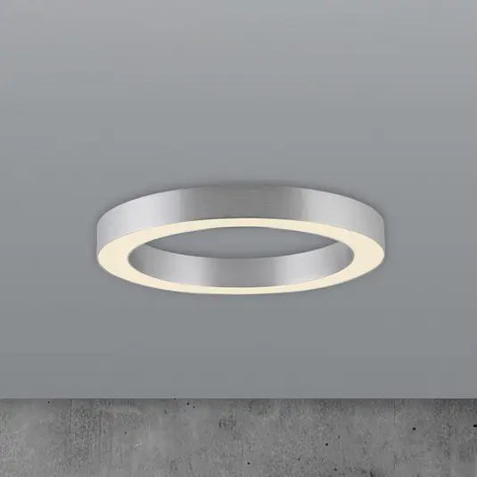Plafoniera LED PURE Lines, Ø 35 cm, color argento, CCT Compra Online