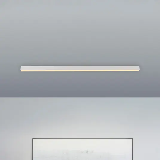 Plafoniera LED PURE Lines, bianca, 110 cm, CCT, telecomando Offerta Del Giorno