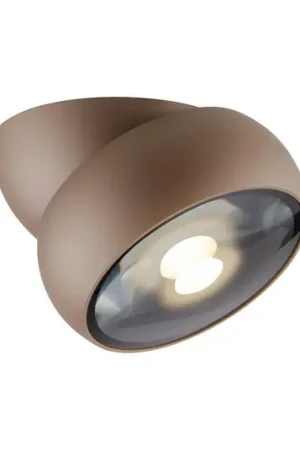 Faretto da soffitto LED PURE Move, Ø 12 cm, color bronzo, metallo/vetro Affare