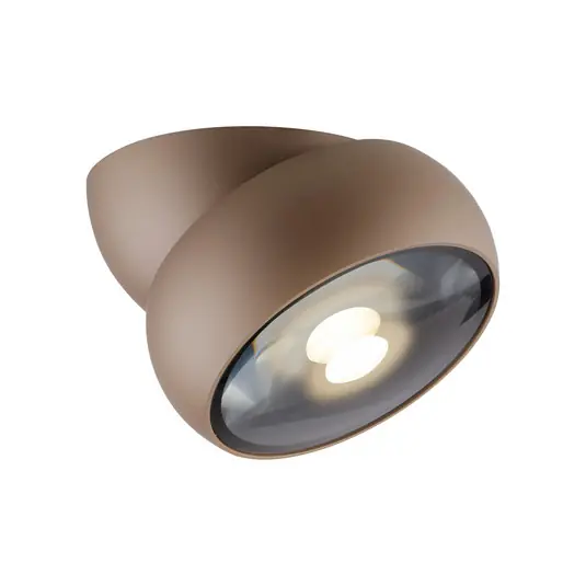 Faretto da soffitto LED PURE Move, Ø 12 cm, color bronzo, metallo/vetro Affare