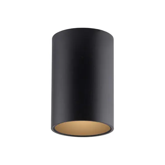 Plafoniera LED per il bagno PURE Point, nera, Ø 6 cm, metallo, IP44 Promozione