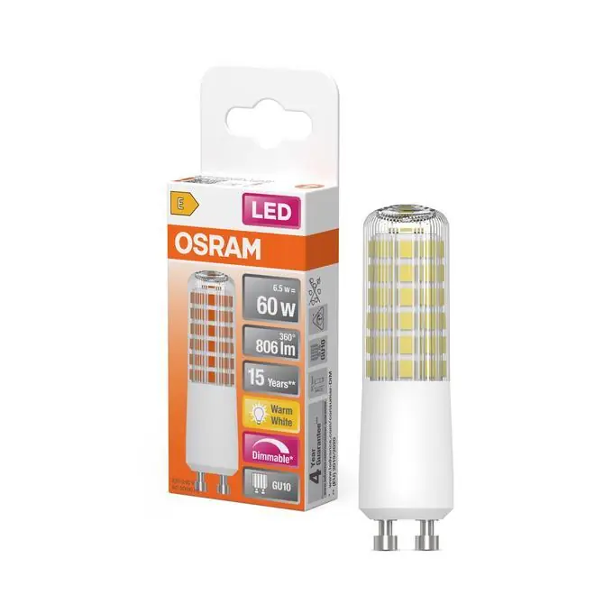 Lampadina LED dimmerabile GU10 slim 72mm Osram - LED607378EBX1 Ordina Subito