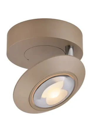 Promozione Esclusiva Plafoniera LED PURE Oculis color bronzo, Ø 15 cm, ferro/vetro