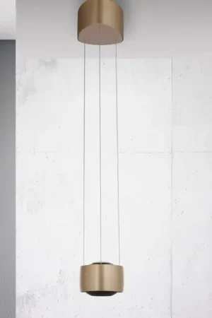 Promo Stagionale Paul Neuhaus lampada LED a sospensione Q-Stretto, bronzo, 14,5 cm