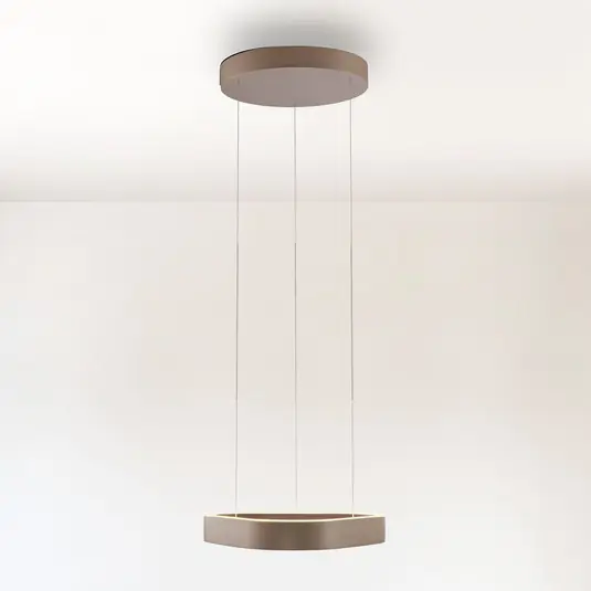 Prezzo Scontato Paul Neuhaus lampada LED a sospensione Q-Stretto, bronzo, 40,8 cm