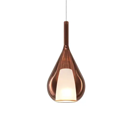 Lampada a sospensione Ideal Lux Kalique 3, color rame, Ø 18 cm Ordina Subito
