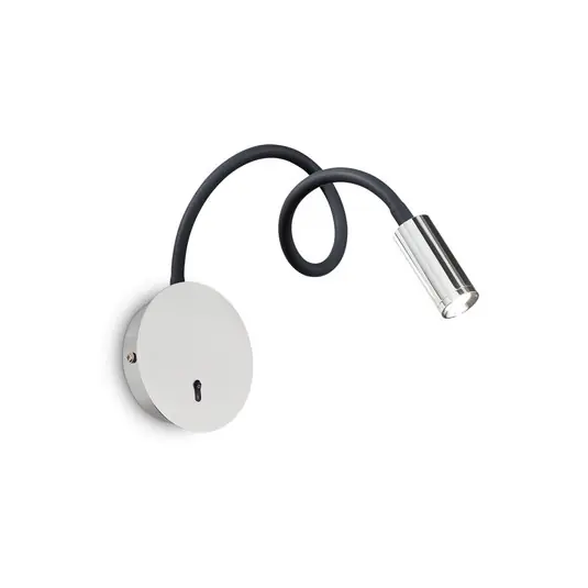 Ideal Lux Applique a LED Focus 2, cromato, 55 cm, braccio flessibile Sconto