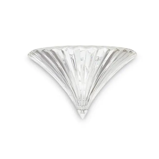 Ideal Lux Applique Santa, larghezza 39 cm, trasparente, vetro Esclusivo