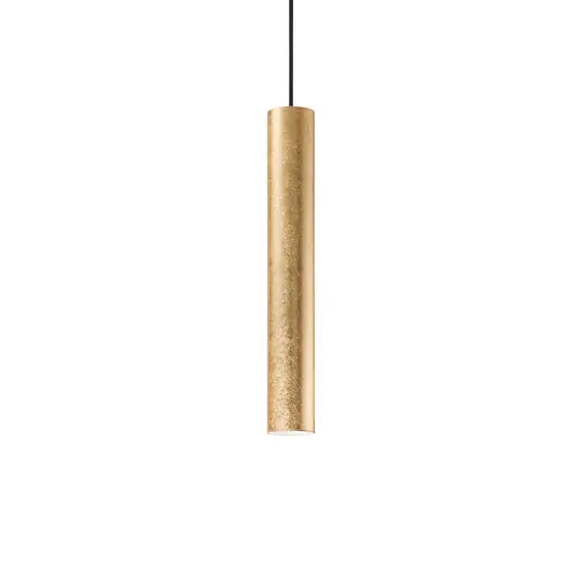 Ideal Lux lampada a sospensione Look, color oro, Ø 6 cm, metallo Pagamento Sicuro