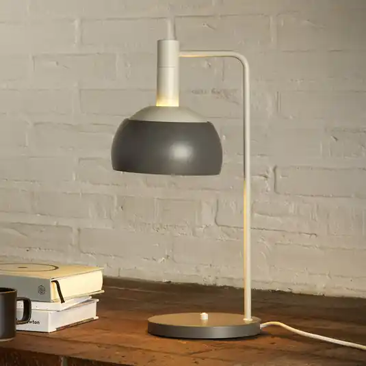 Offerta Del Giorno Louis Poulsen Lampada da tavolo FJ Elements, grigio, 45 cm, E14