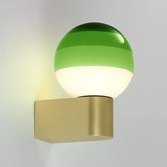 Compra Adesso MARSET applique a LED Dipping Light A1, verde/oro