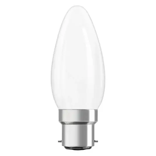 Offerta Lampadina LED OSRAM a candela, B22d, 1,8 W, opaca, 2.700 K