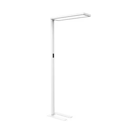 Prezzo Ridotto Piantana LED per ufficio MAULsenja, bianca, sensore, altezza 196 cm
