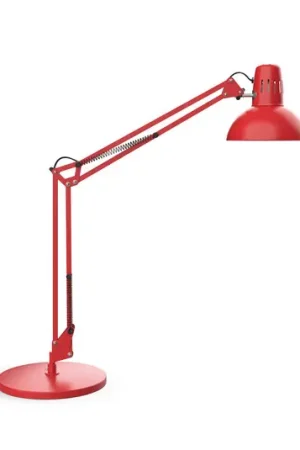 Lampada da scrivania a LED MAULstudy, rossa, acciaio, 49 cm, E27 Offerta Del Giorno