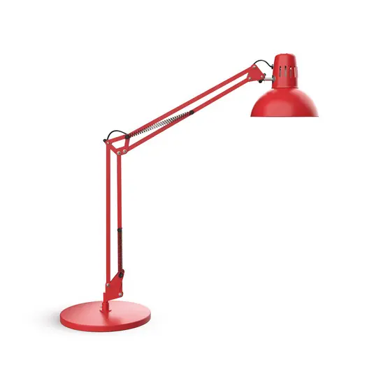 Lampada da scrivania a LED MAULstudy, rossa, acciaio, 49 cm, E27 Offerta Del Giorno