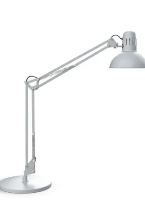 Lampada da scrivania a LED MAULstudy, color argento, 49 cm, E27 Esclusivo
