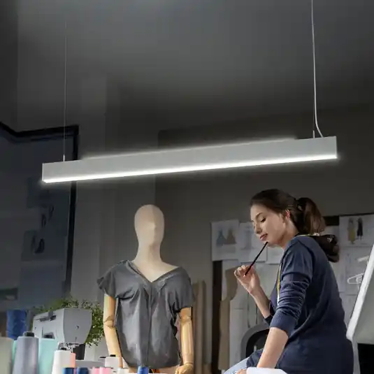 Di Tendenza Lampada LED a sospensione OSRAM Office line Cuboid bianca 4.000 K dimmerabile