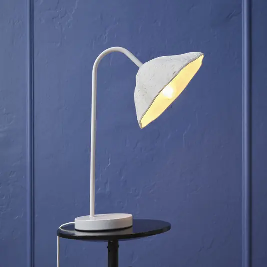 Sconto Lampada da tavolo OSRAM Decor Lotus Leaf, a 1 luce, bianca, carta, E14