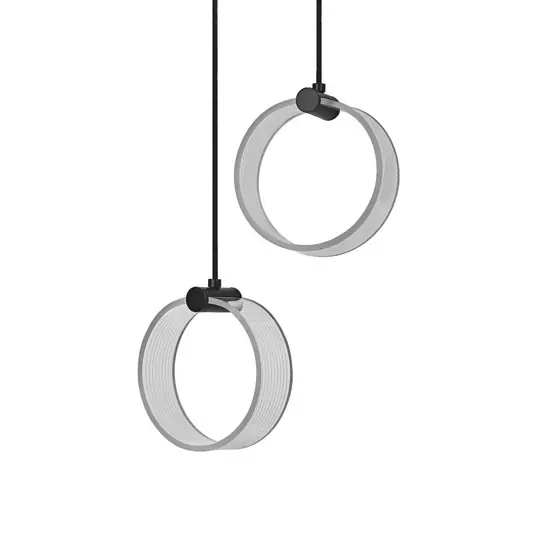 Affare Lampada LED a sospensione OSRAM Decor Circle, a 2 luci, CCT, nero