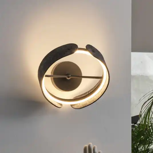 OSRAM applique a LED Decor Curve Felt, grigio, feltro, 3.000 K Più Venduto