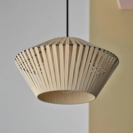 Ultima Occasione Lampada a sospensione OSRAM Decor Striscia Ø 30,5 cm, beige, tessuto, E27