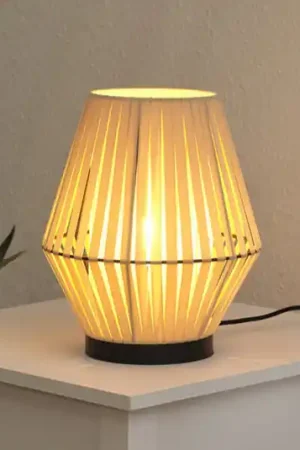 Affare Lampada da tavolo OSRAM Decor Striscia, beige, tessuto, E14