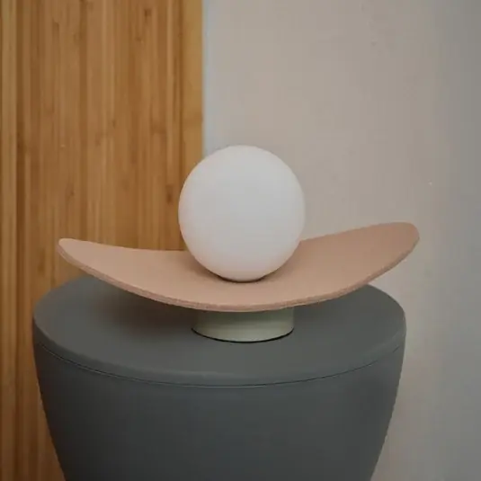 Saldi Lampada da tavolo OSRAM Decor Pearl, beige, feltro, G9