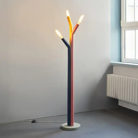 Piantana OSRAM Decor Straw, a 3 luci, colorata, acciaio, E27 Scelto Dai Clienti
