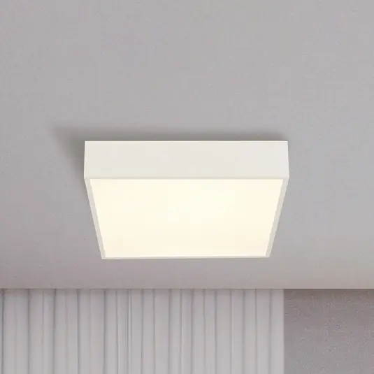 Must-Have Plafone LED per il bagno Zeus, bianco, lunghezza 30 cm, metallo