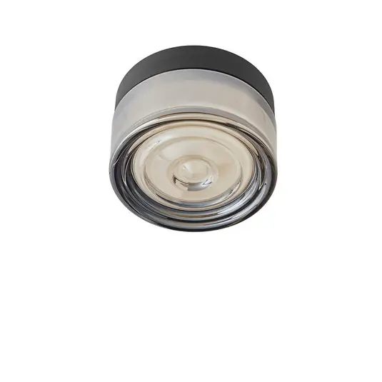 LOOM DESIGN plafoniera LED Otto Wave, grigio, IP65 Promo Stagionale
