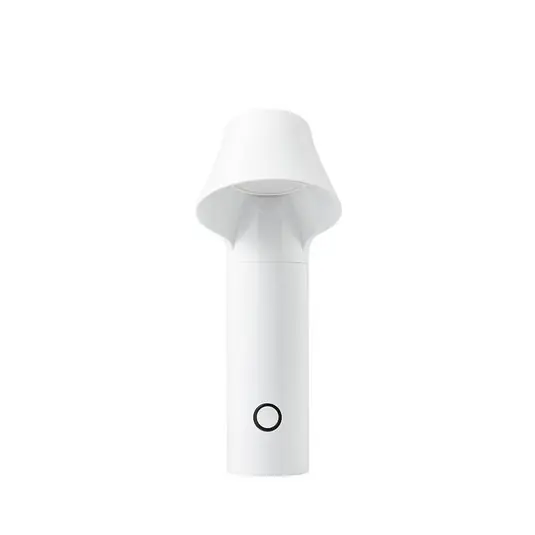 LOOM DESIGN lampada da tavolo LED ricaricabile Willow, bianca, alluminio, IP54 Direttamente Dal Produttore