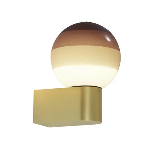 MARSET applique a LED Dipping Light A1, marrone/ottone Offerta Del Giorno