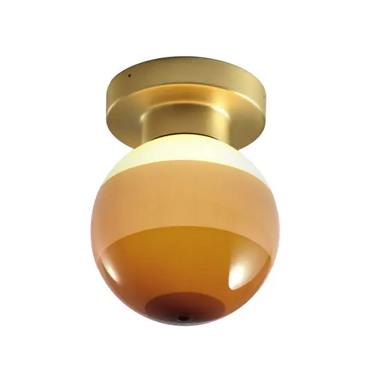 Professionale MARSET applique a LED Dipping Light A2, crema/ottone