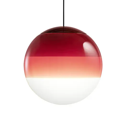 Lampada LED a sospensione MARSET Dipping Light, Ø 13 cm, rosso bordeaux Non Perdere