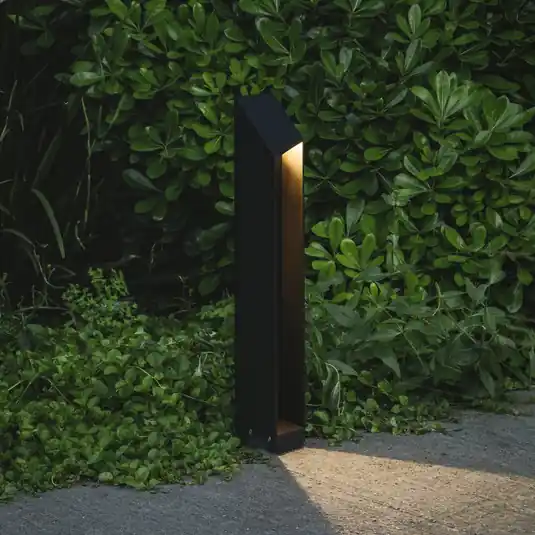 Solo Oggi MARSET lampioncino LED Domus, altezza 55 cm, nero, alluminio