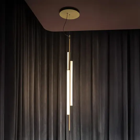 Occasione MARSET lampada LED a sospensione a sospensione Ambrosia 130 con spina 3000K