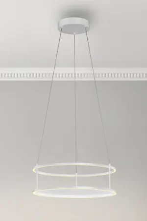 Lampada LED a sospensione Conni di Paul Neuhaus, bianca, Ø 50 cm Bestseller