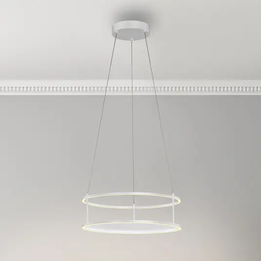 Lampada LED a sospensione Conni di Paul Neuhaus, bianca, Ø 50 cm Bestseller