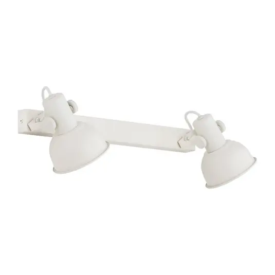Offerta Lampo Plafoniera Trogir, beige, a 2 luci, lunghezza 27 cm