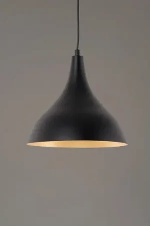 Lampada a sospensione Berceste, nero/rame, Ø 22 cm, ferro Promo Stagionale