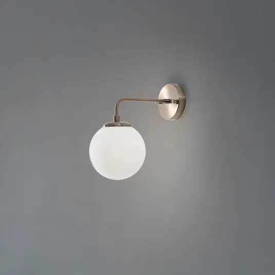 Occasione Applique Viran, oro antico, vetro, altezza 25 cm, E14
