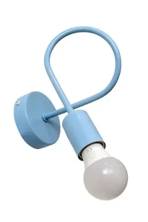 Applique Oxford, azzurro, metallo, E27 Direttamente Dal Produttore